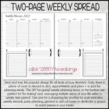 July 2018 to June 2019 PRINTABLE Planner Kit {Dated, Inserts ONLY}-My Computer is My Canvas