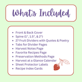 Keeper of the Harvest ( Fruit Edition) Seafoam