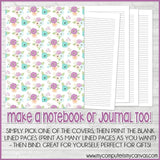 LILAC SKY Color Pack {Alternate Covers/Accessories for Planners/Journals} PRINTABLE