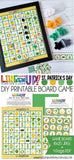 LINE 'Em UP! {St. Patrick's Day} PRINTABLE Game-My Computer is My Canvas