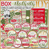 MEGA Gift Tag Bundle {Box of Collection: Birthday, Sunshine, Nativity, Christmas} PRINTABLE