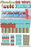 MINIATURE BAR WRAPS {Santa Train} PRINTABLE-My Computer is My Canvas