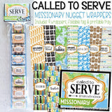 Missionary Nugget Wrappers {CALLED TO SERVE} PRINTABLE-My Computer is My Canvas