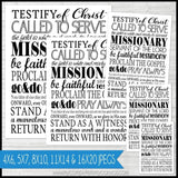 Missionary Subway Art PRINTABLE-My Computer is My Canvas