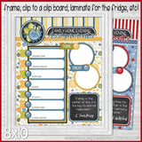 Monthly FHE Charts, Dry Erase {Annual Collection} PRINTABLE-My Computer is My Canvas