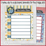 Monthly Menu Planners, Dry Erase {Annual Collection} PRINTABLE-My Computer is My Canvas