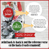 Names of the Savior {Ornament KIT} PRINTABLE