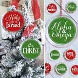 Names of the Savior {Ornament KIT} PRINTABLE