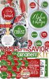 Names of the Savior {Ornament KIT} PRINTABLE
