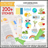 OLD TESTAMENT Scripture Stickers + Pearl of Great Price {Clipart Style} PRINTABLE