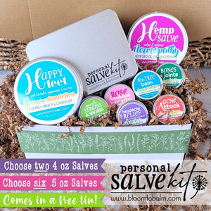 PERSONAL Salve Kit (PICK 8) + FREE Tin!