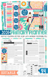 2026 PRIMARY PRESIDENCY PLANNER Printable (EDITABLE)