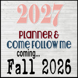 PRINT & SHIP: 2026 Relief Society PRESIDENCY PLANNER (UPDATED)