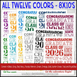 2026 Graduation BUNDLE (Nugget, Subway Art, Gift Basket & GNOMES) PRINTABLE