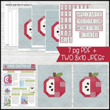 Paper Crafting Kit {APPLE/TEACHER} PRINTABLE-My Computer is My Canvas