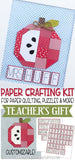 Paper Crafting Kit {APPLE/TEACHER} PRINTABLE-My Computer is My Canvas