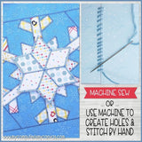 Paper Crafting Kit {SNOWFLAKE} PRINTABLE-My Computer is My Canvas