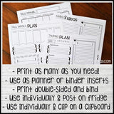 Planner Kit {Blank Inserts ONLY} PRINTABLE-My Computer is My Canvas