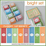 Primary Baptism Nugget Wrappers {Great to Be 8} PRINTABLE-My Computer is My Canvas