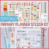 Primary Presidency Planner Sticker Kit PRINTABLES-My Computer is My Canvas