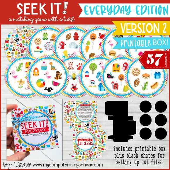 SEEK IT! EVERYDAY Edition {VERSION 2} PRINTABLE