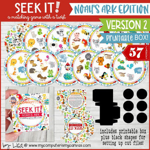 SEEK IT! Noah's Ark Edition {VERSION 2} PRINTABLE