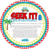 SEEK IT! {SUMMER} PRINTABLE Matching Game-My Computer is My Canvas