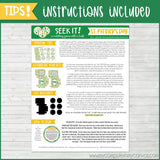 SEEK IT! St. Patrick's Edition {VERSION 2} PRINTABLE