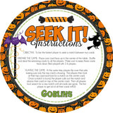 SEEK IT! {Trick or Treat} PRINTABLE Matching Game-My Computer is My Canvas