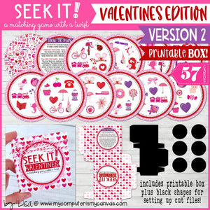 SEEK IT! Valentines Edition {VERSION 2} PRINTABLE