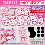 SEEK IT! Valentines Edition {VERSION 2} PRINTABLE