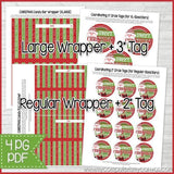 CHRISTMAS Candy Bar Wrapper PRINTABLE-My Computer is My Canvas
