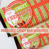 CHRISTMAS Candy Bar Wrapper PRINTABLE-My Computer is My Canvas