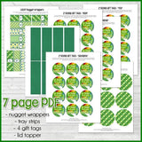 SPECIAL CHECKOUT OFFER: St. Patrick's Day Nugget Wrappers {LUCKY} PRINTABLE-My Computer is My Canvas