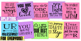 UPLIFTING QUOTE Sticky Notes {POSITIVE} PRINTABLE