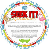 Seek IT! {Noah's Ark Edition} PRINTABLE Matching Game-My Computer is My Canvas