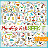 Seek IT! {Noah's Ark Edition} PRINTABLE Matching Game-My Computer is My Canvas