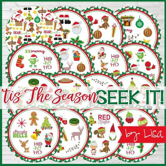Seek IT! {Tis the Season Edition} PRINTABLE Matching Game-My Computer is My Canvas