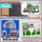 The RESURRECTION of Jesus Christ Story Board & Activity Kit {PRINTABLE}