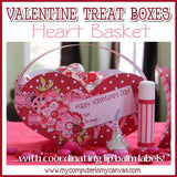 Valentine's Day Treat Boxes PRINTABLE-My Computer is My Canvas