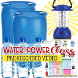WATER & POWER Class (MP4 Video Download + Bonus PDF's)