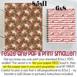 WOOD&FLORAL Color Pack {Alternate Covers/Accessories for Planners/Journals} PRINTABLE