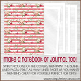 WOOD&FLORAL Color Pack {Alternate Covers/Accessories for Planners/Journals} PRINTABLE