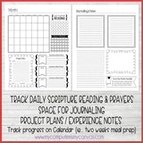 YW Personal Progress Planner Kit {FULL SIZE; UNDATED} PRINTABLE-My Computer is My Canvas