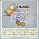 YW Theme Bottle Cap PRINTABLE {2016}-My Computer is My Canvas